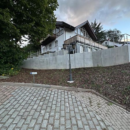 Ferienwohnung Blick Thyratal Obergeschoss Stolberg  Ngoại thất bức ảnh