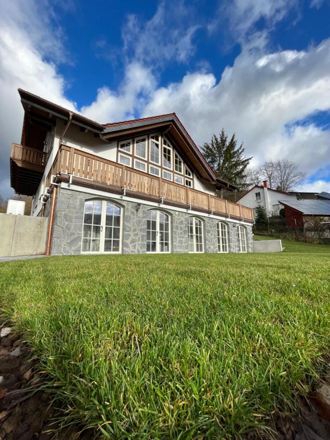Ferienwohnung Blick Thyratal Obergeschoss Stolberg  Ngoại thất bức ảnh