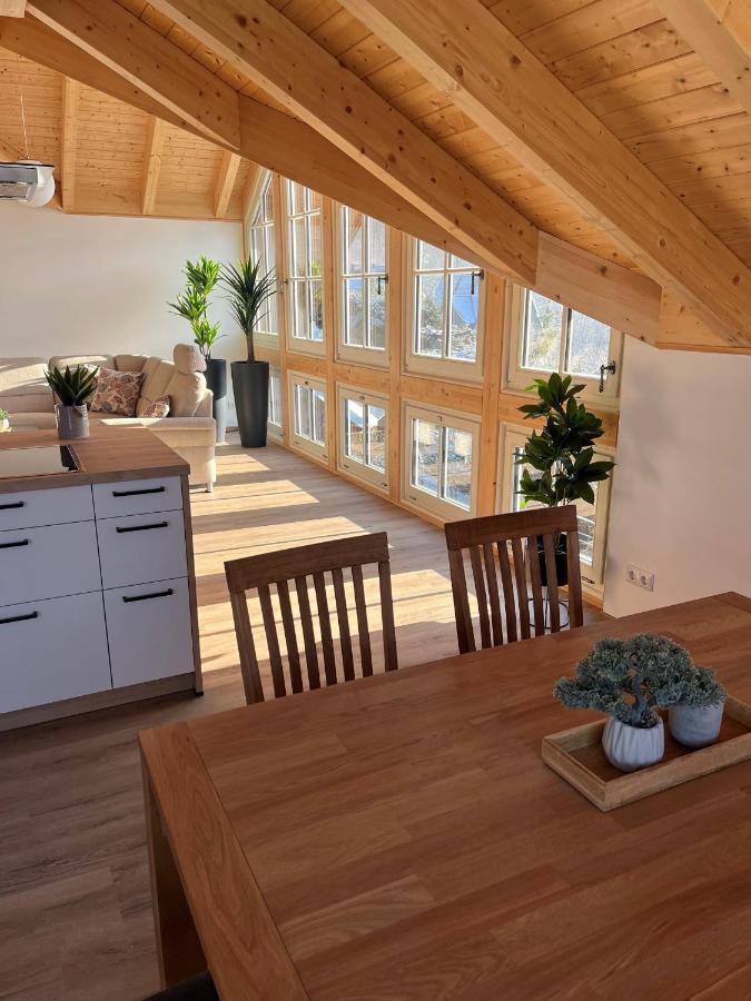Ferienwohnung Blick Thyratal Obergeschoss Stolberg  Ngoại thất bức ảnh
