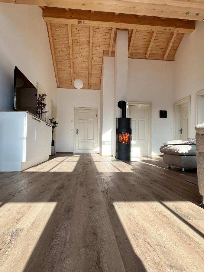 Ferienwohnung Blick Thyratal Obergeschoss Stolberg  Ngoại thất bức ảnh