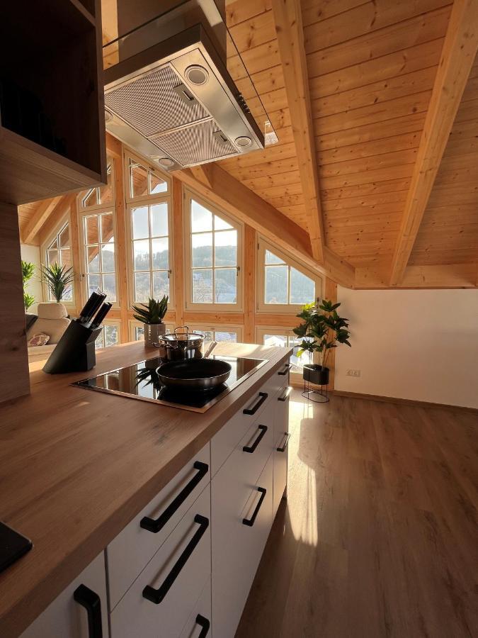 Ferienwohnung Blick Thyratal Obergeschoss Stolberg  Ngoại thất bức ảnh
