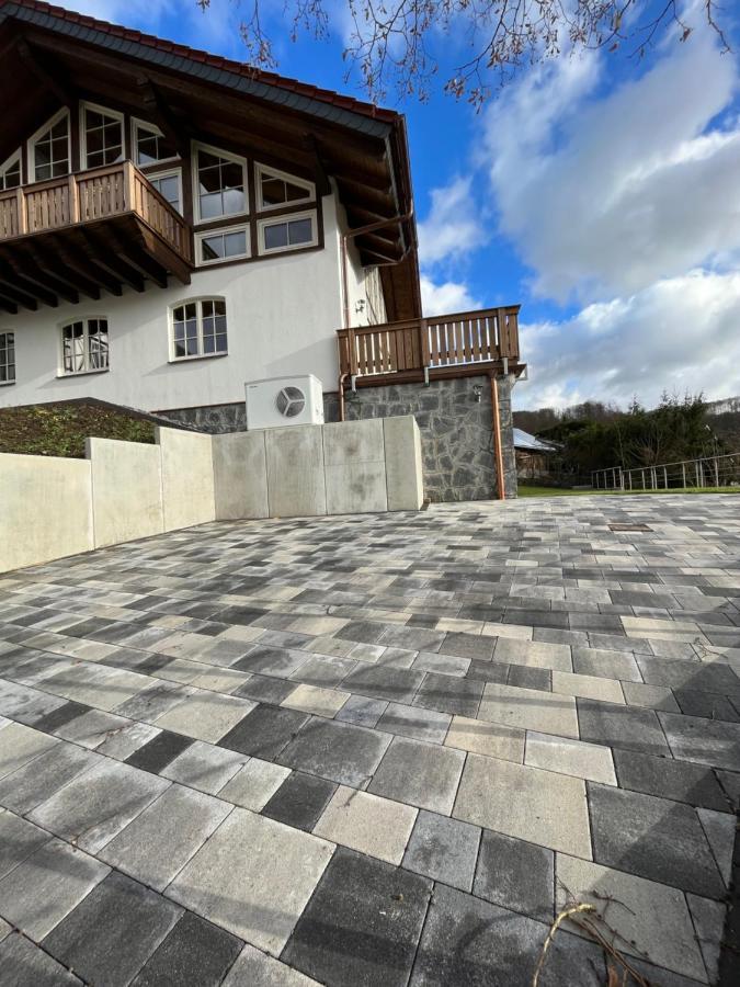 Ferienwohnung Blick Thyratal Obergeschoss Stolberg  Ngoại thất bức ảnh