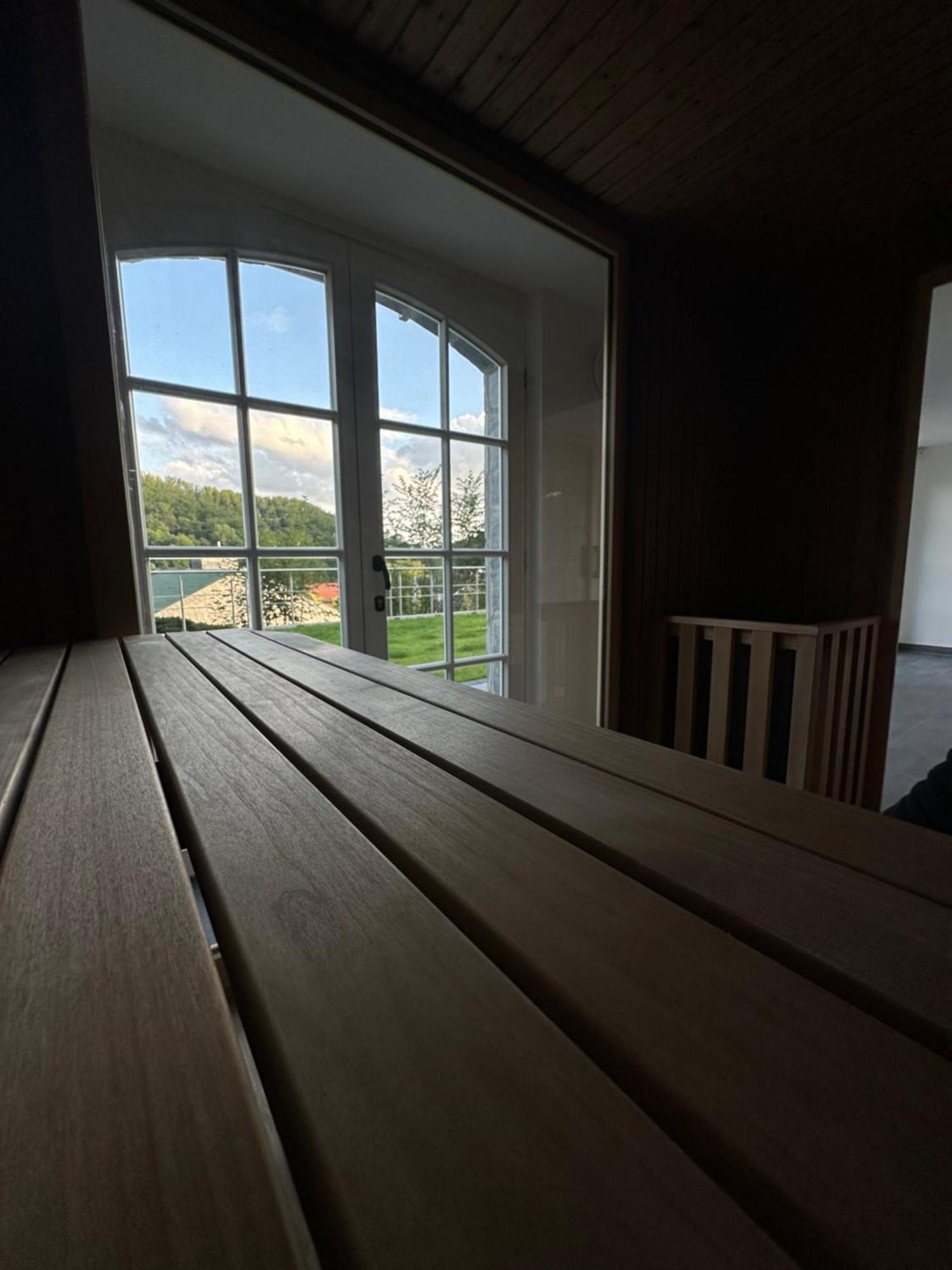 Ferienwohnung Blick Thyratal Obergeschoss Stolberg  Ngoại thất bức ảnh
